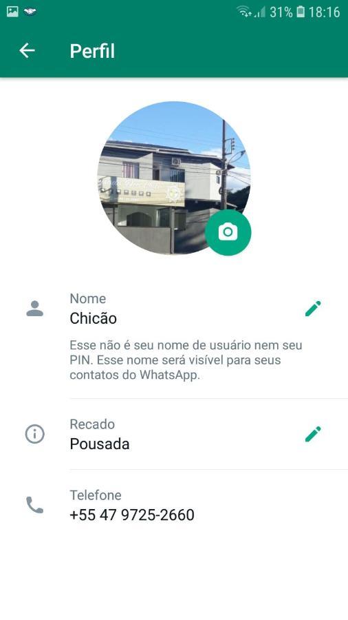 Pousada Don Chico Penha Sc Exteriör bild